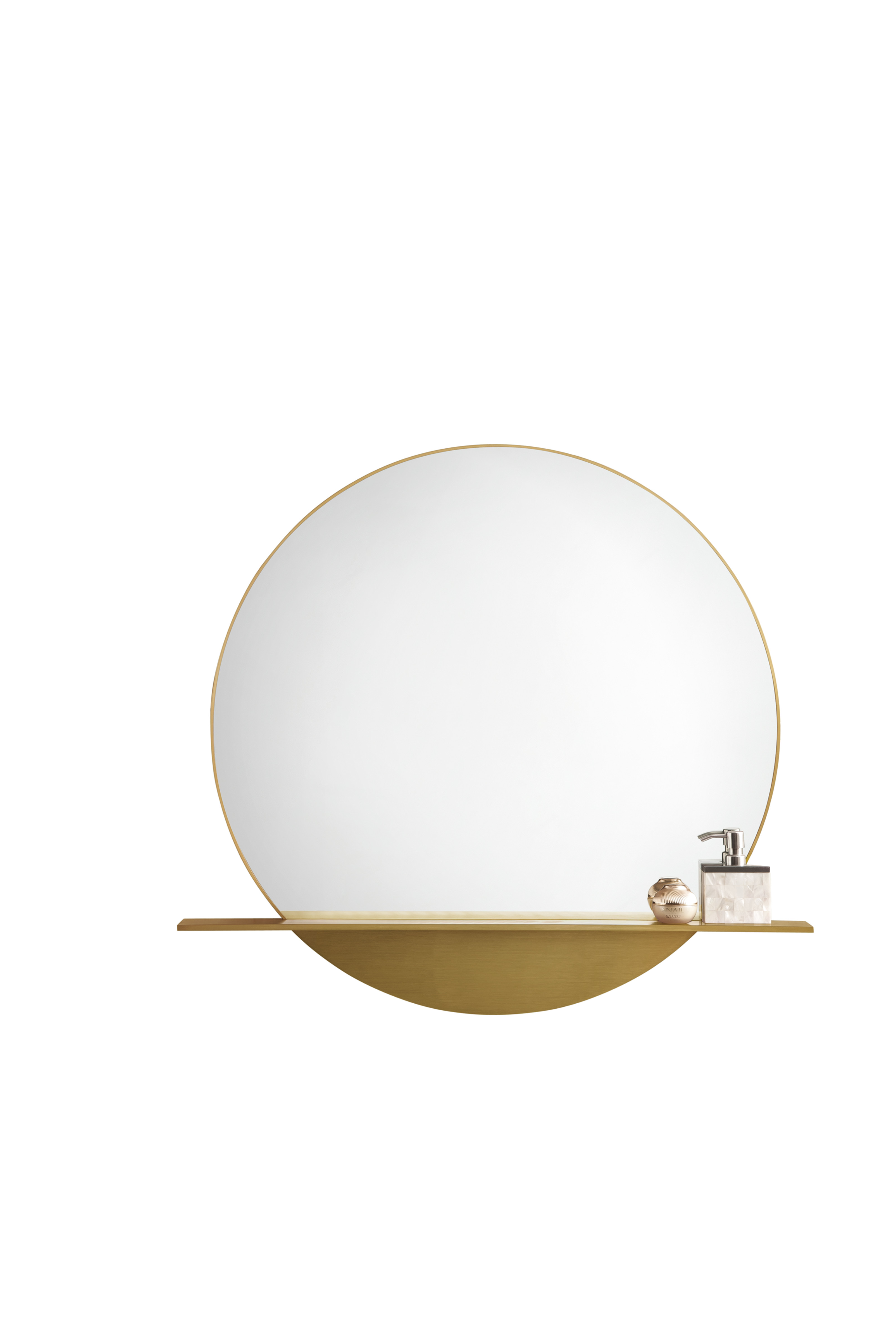 James Martin 909-M36-RG Platform 36" Mirror, Radiant Gold