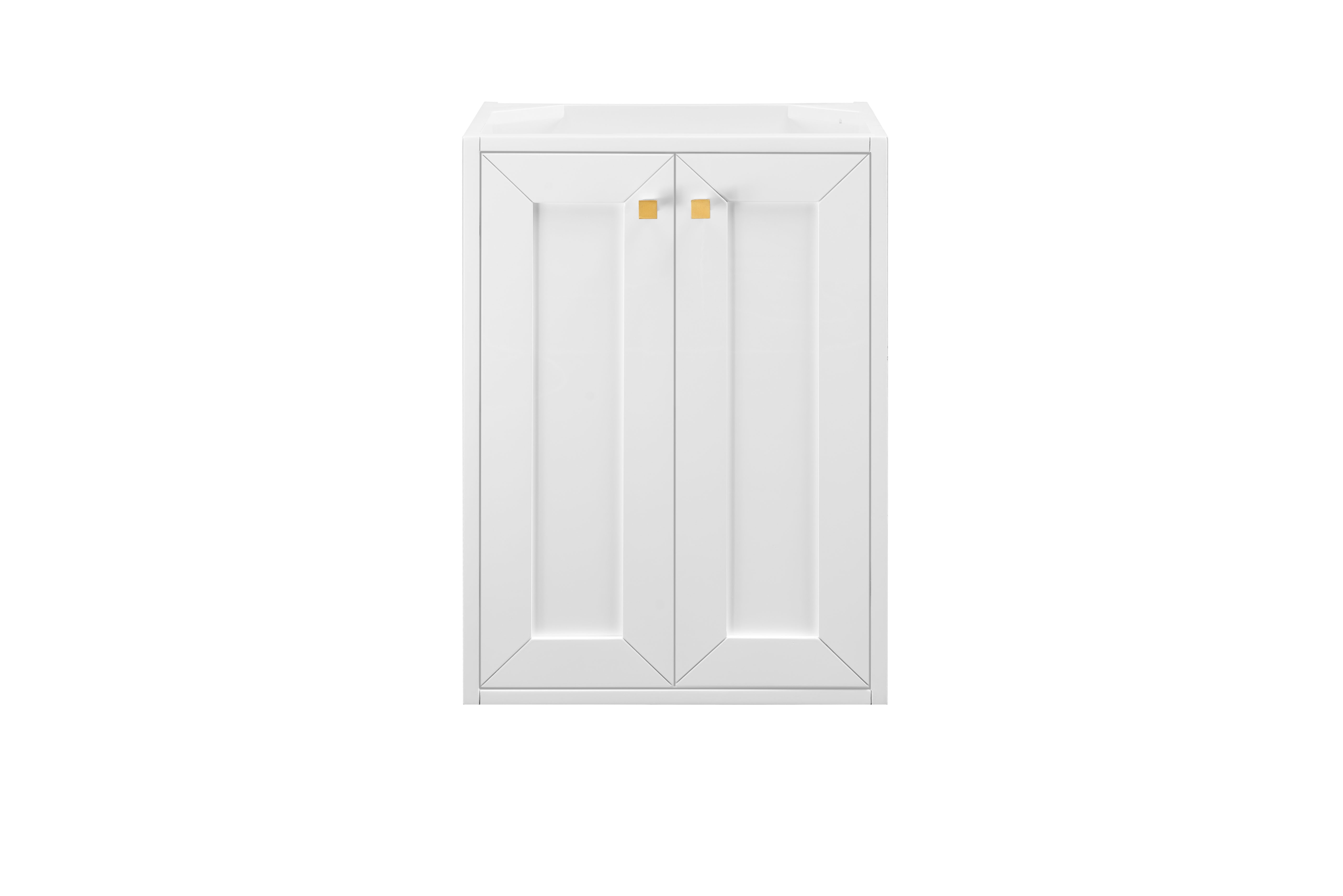 James Martin E303-V20-GW Chianti 20" Single Vanity Cabinet, Glossy White - Click Image to Close