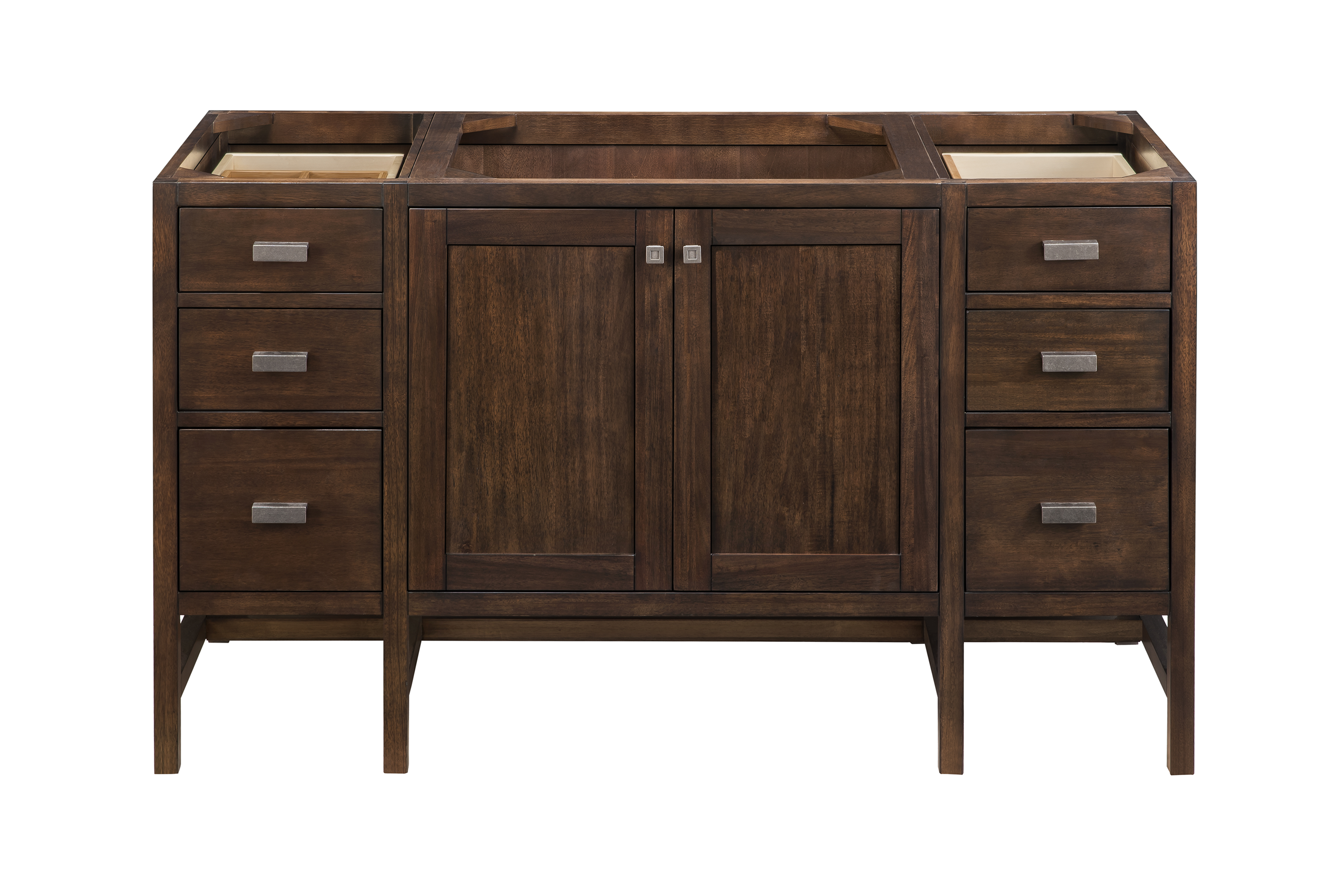 James Martin E444-V60S-MCA Addison 60" Single Vanity Cabinet , Mid Century Acacia