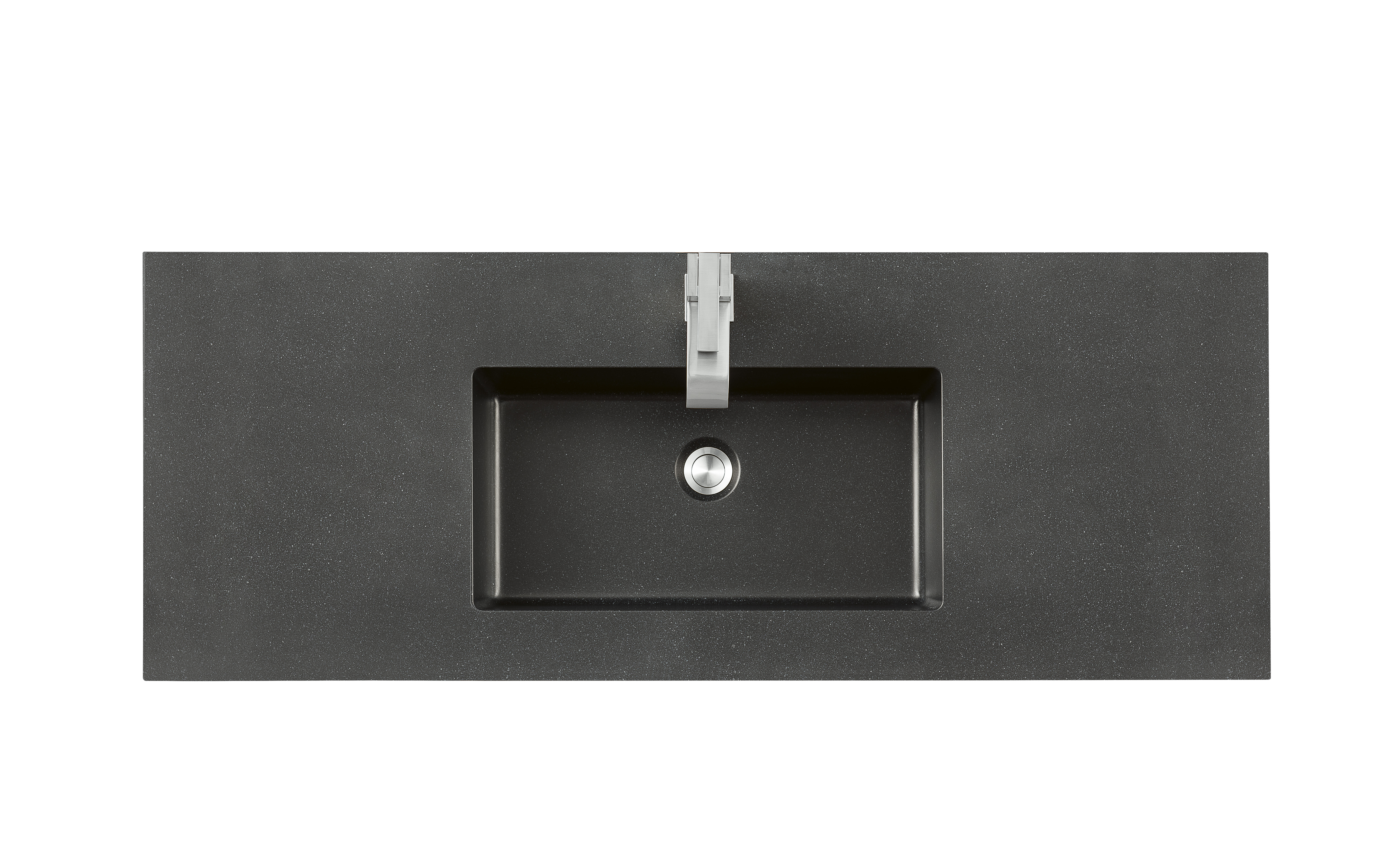 James Martin SWB-S47.3-CHB 47.3" Single Sink Top, Charcoal Black