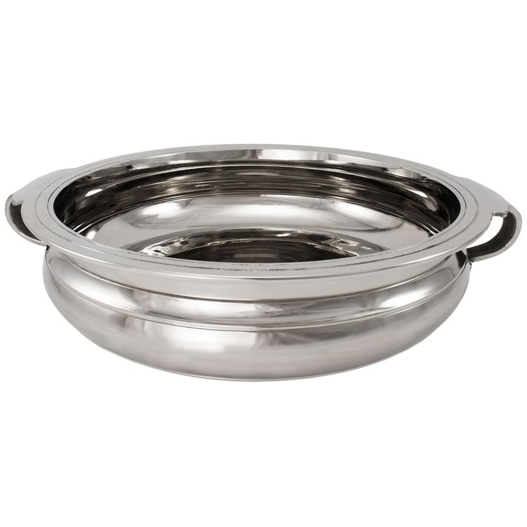 Linkasink B001 P Bronze Bowl with Handles - Polished White Bronze - Click Image to Close
