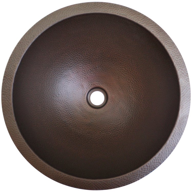 Linkasink BLD102 DB Large Round Builder's Series - Dark Bronze - Click Image to Close