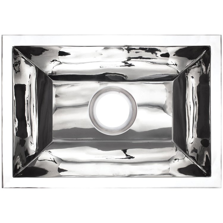 Linkasink BLD106-3.5 PS Coco Smooth Builder's Series - Polished Stainless Steel