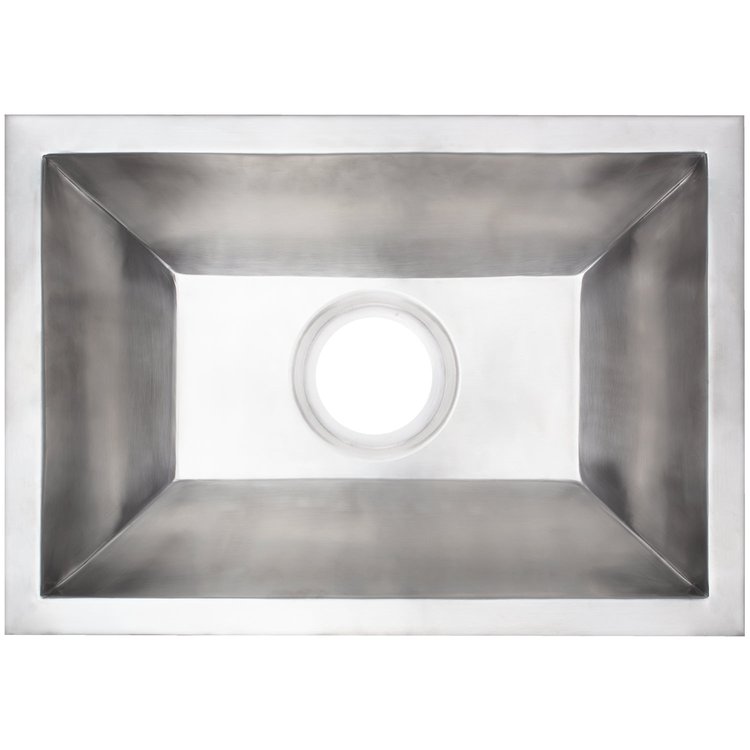 Linkasink BLD106-3.5 SS Coco Smooth Builder's Series - Satin Stainless Steel