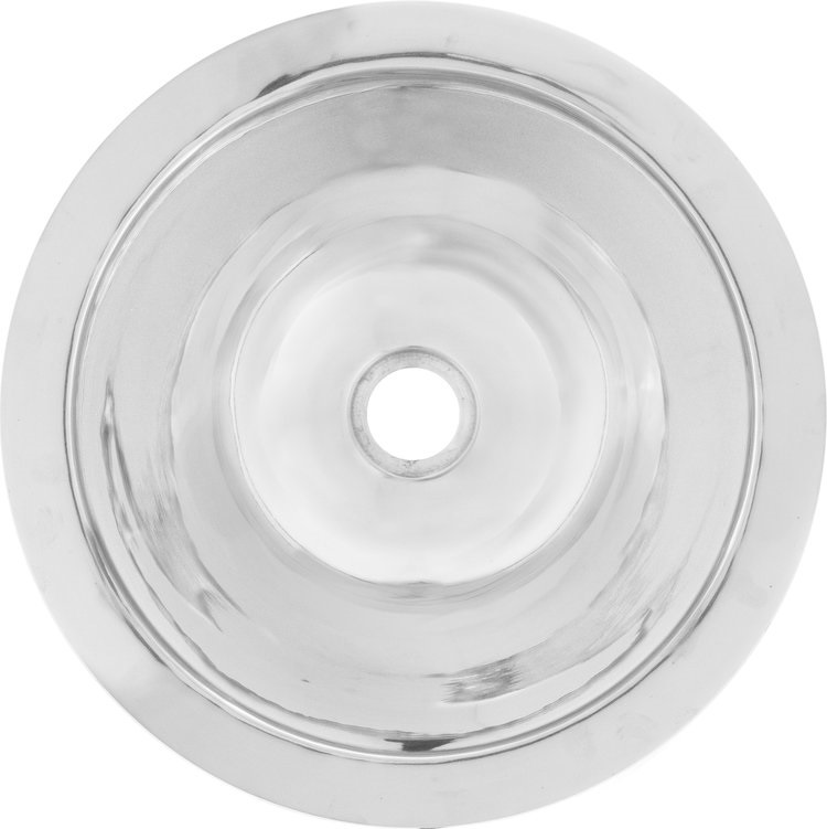 Linkasink CS001 PS Smooth Small Round - Polished Stainless Steel