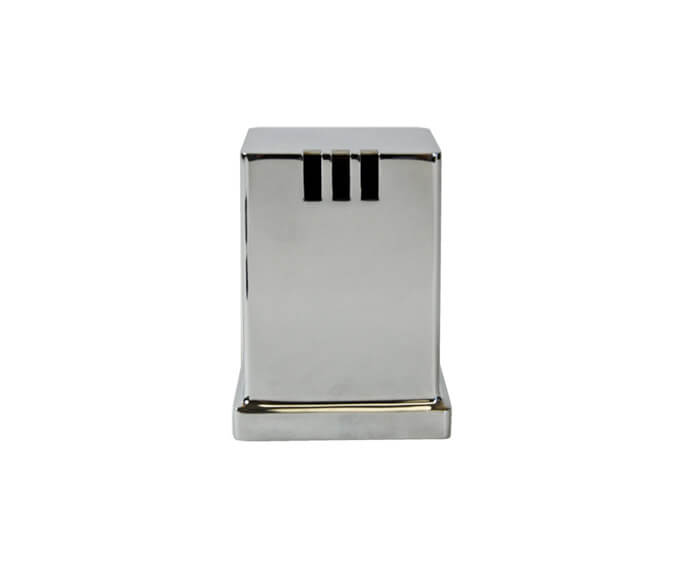 Mountain Plumbing BAGCUSQ/BRS Square Universal Air Gap Cover - Brushed Stainless Steel