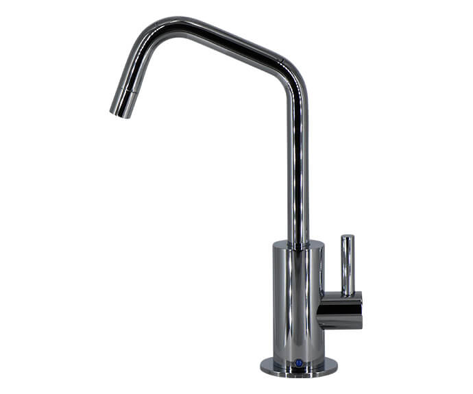 Mountain Plumbing MT1823-NL/ORB Point-of-Use Drinking Faucet with Contemporary Round Body & Handle (120° Spout) - Oil Rubbed Bronze