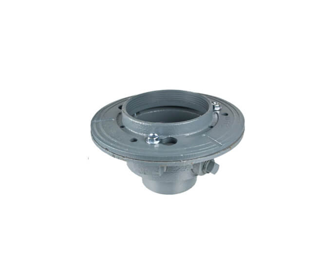 Mountain Plumbing MT506C-ROUGH/CAST Shower Drain Body – Cast Iron Rough (No Hub) – Use w/ MT506-GRID