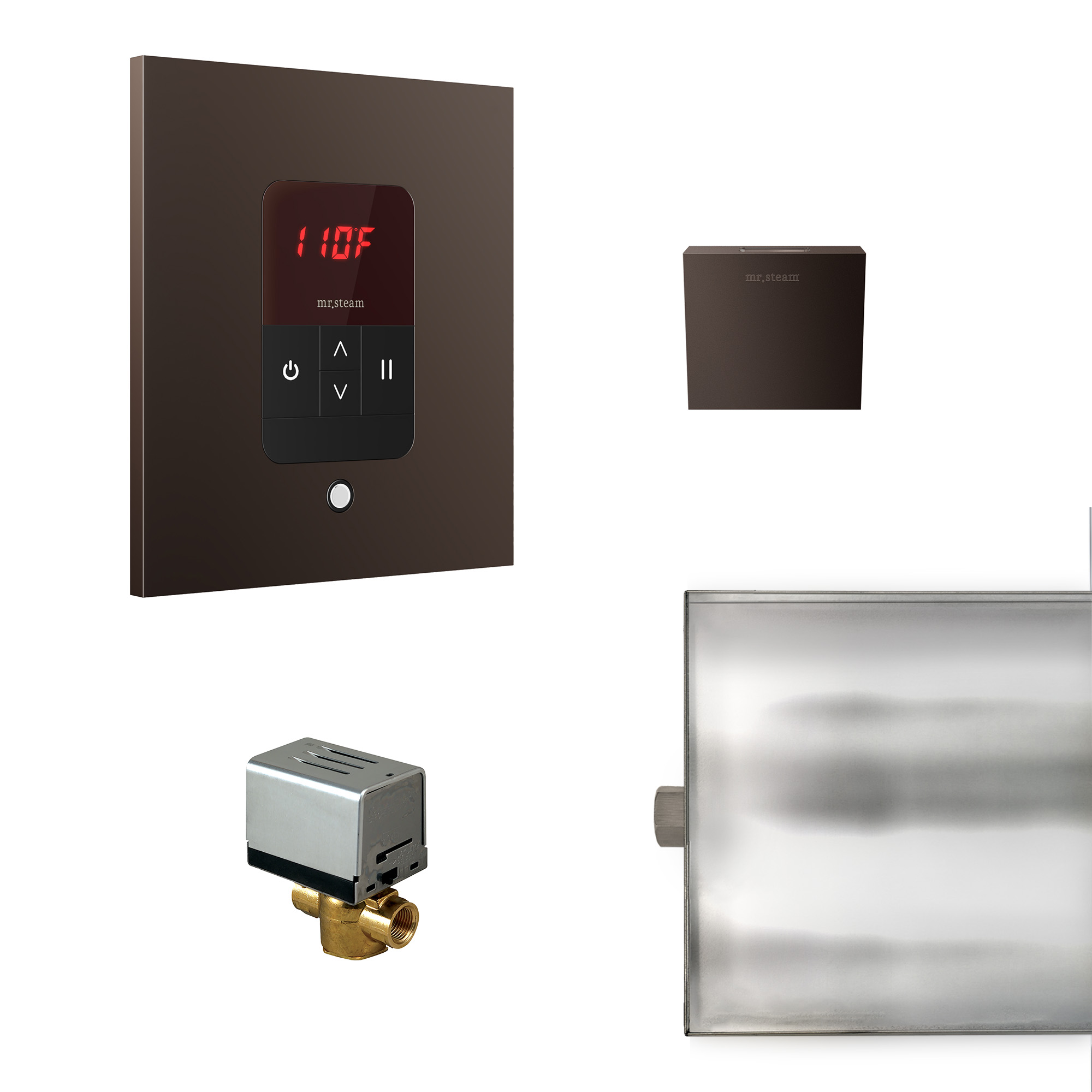 Mr Steam BBUTLERSORB Basic Butler Steam Generator Control Kit / Package in Square Oil Rubbed Bronze