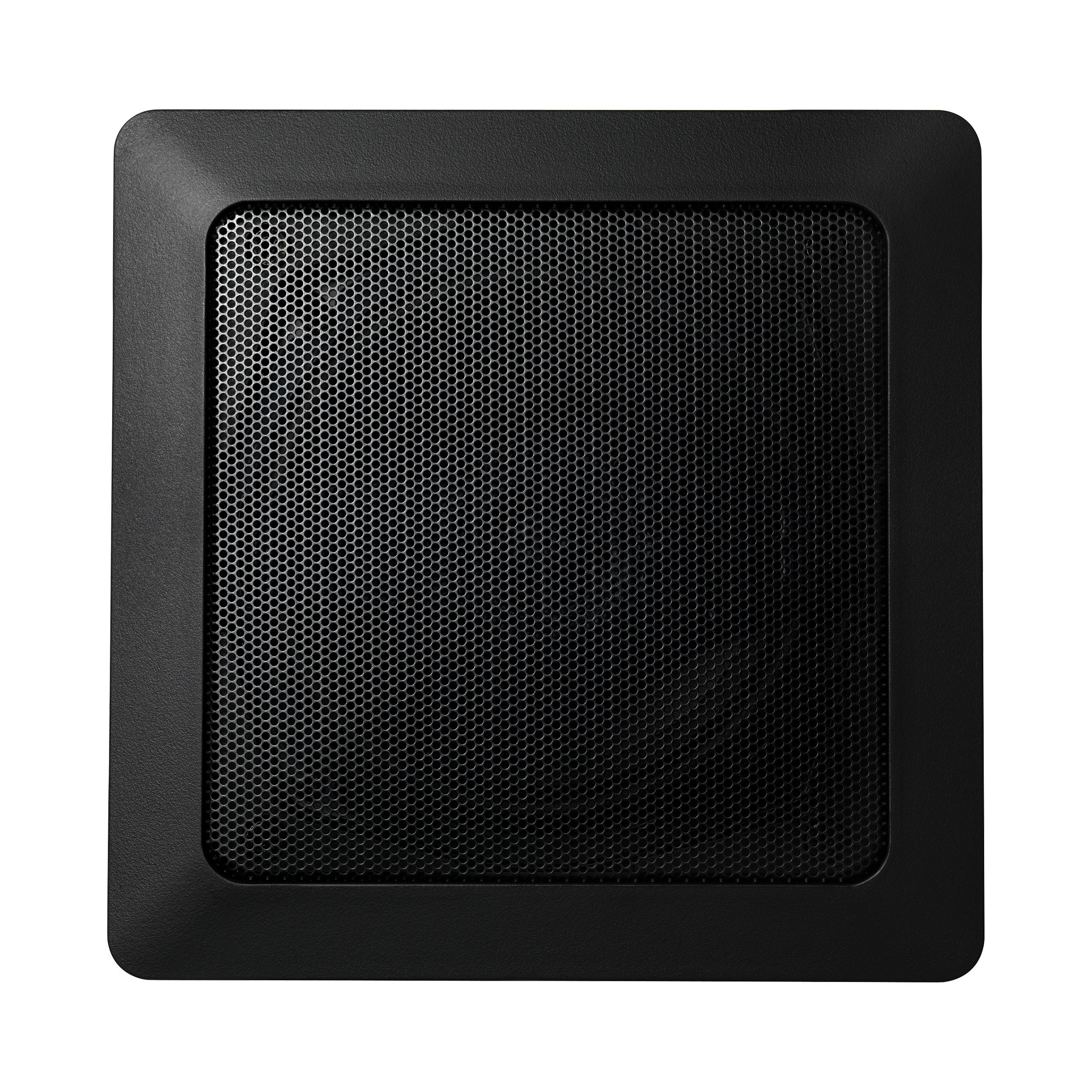 Mr Steam MSSPEAKERSSQ-BK MusicTherapy Square Audio Speakers With Powerful Bass In Black