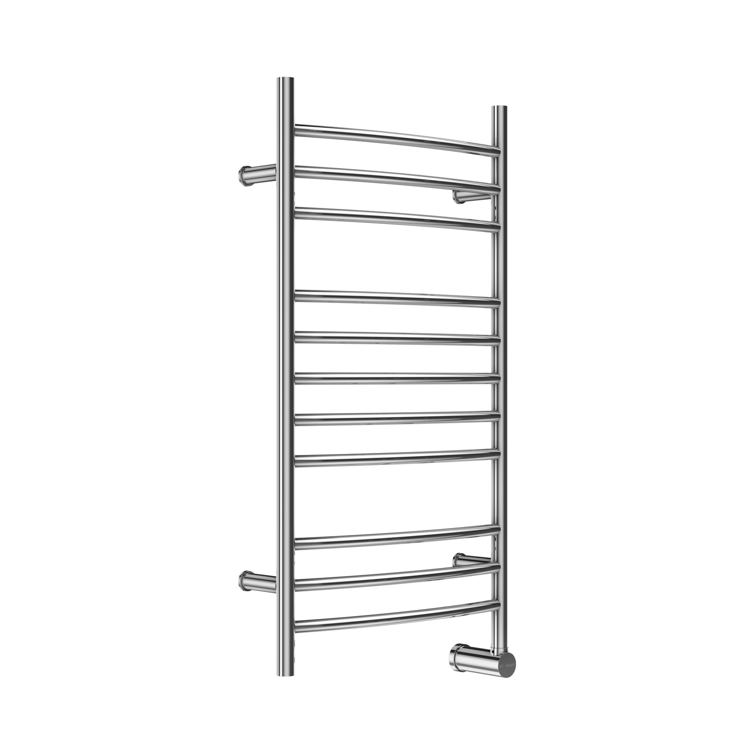 Mr Steam W336TSSB Metro Collection 11-Bar Wall-Mounted Electric Towel Warmer with Digital Timer in Stainless Steel Brushed