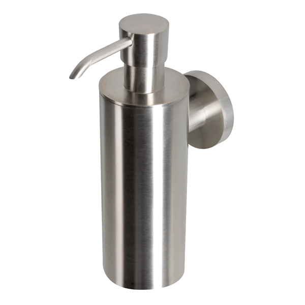 Nameeks 6527-05 Geesa Wall Mounted Satin Stainless Steel Soap Dispenser - Satin Nickel