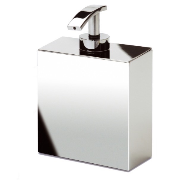 Nameeks 90101-CR Windisch Box Shaped Chrome Soap Dispenser - Chrome