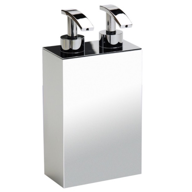Nameeks 90104-SNI Windisch Squared Satin Nickel Soap Dispenser with Two Pump(s) - Satin Nickel