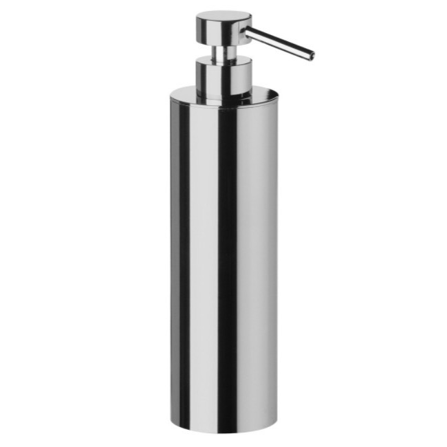 Nameeks 90415-CR Windisch Tall Rounded Brass Soap Dispenser - Chrome