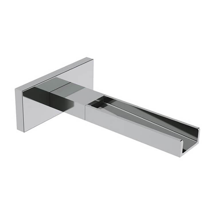 Nameeks 91QCUS-NP Remer Built in Waterfall Spout with Built in Aerator - Satin Nickel