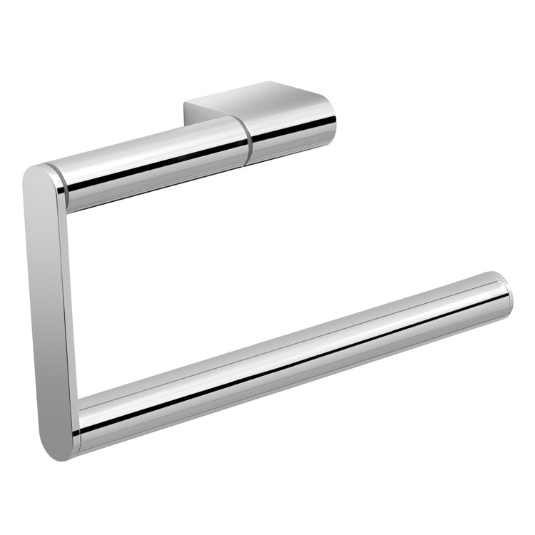 Nameeks A270-13 Gedy Stylish Contemporary Polished Chrome Towel Ring - Chrome