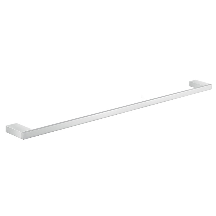 Nameeks A321-60-13 Gedy Chrome Rectangular 25 Inch Wall Mounted Towel Bar - Chrome