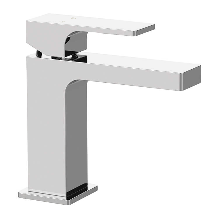 Nameeks AU11USNL-CR Remer Modern Single Handle Bathroom Faucet in Chrome - Chrome