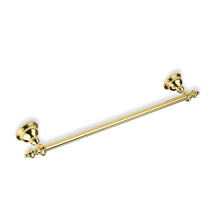 Nameeks EL05-16 StilHaus Gold 24 Inch Classic Style Towel Bar - Gold