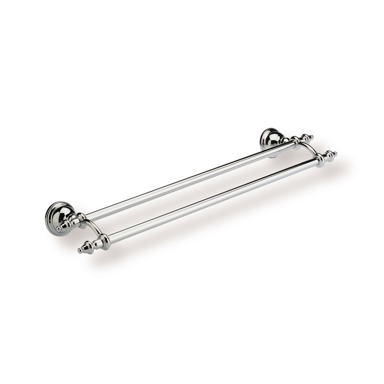 Nameeks EL05.2-08 StilHaus 24 Inch Classic Style Double Towel Bar - Chrome