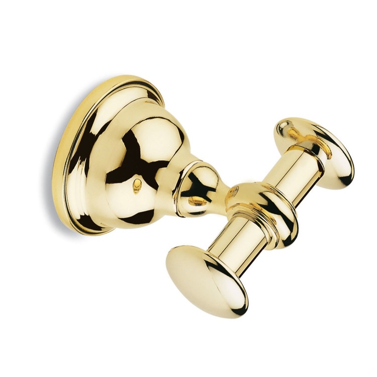 Nameeks EL13-16 StilHaus Gold Classic Style Robe Hook - Gold