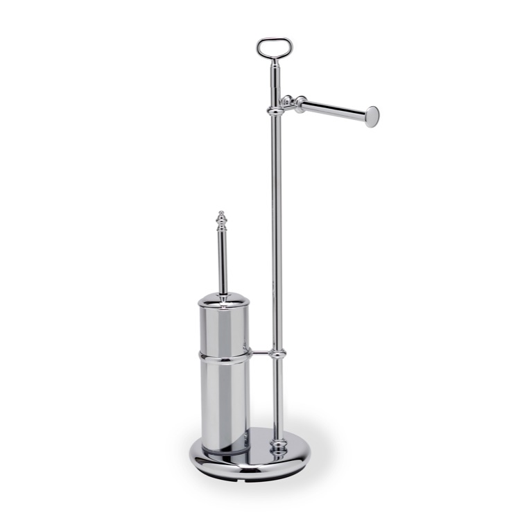 Nameeks EL20-08 StilHaus Free Standing Classic-Style 2-Function Bathroom Butler - Chrome