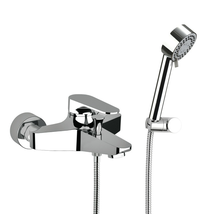Nameeks L02US Remer Bath Shower Mixer With Hand Shower and Shower Bracket - Chrome