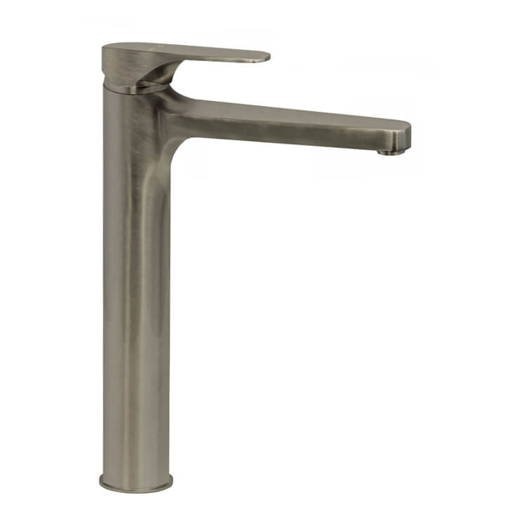 Nameeks L10LXLUSNL-NB Remer Brushed Nickel Round Vessel Sink Faucet - Brushed Nickel