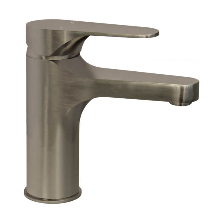 Nameeks L11USNL-NB Remer Brushed Nickel Single Hole Bathroom Faucet - Brushed Nickel