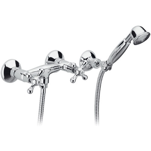 Nameeks LI39US Remer Wall-Mounted Shower Diverter With Hand Shower and Holder - Chrome