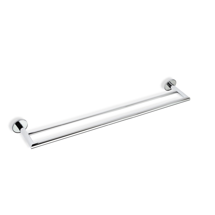 Nameeks ME05.2-08 StilHaus 24 Inch Chrome Double Towel Bar - Chrome