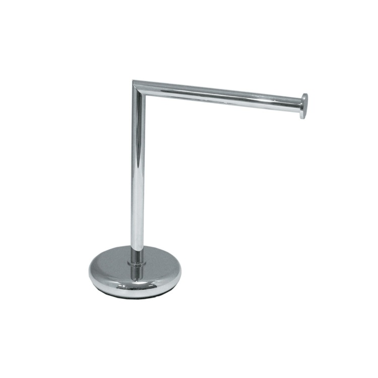 Nameeks ME06-APP-02 StilHaus Free Standing Brass Towel Stand - Chrome and Gold