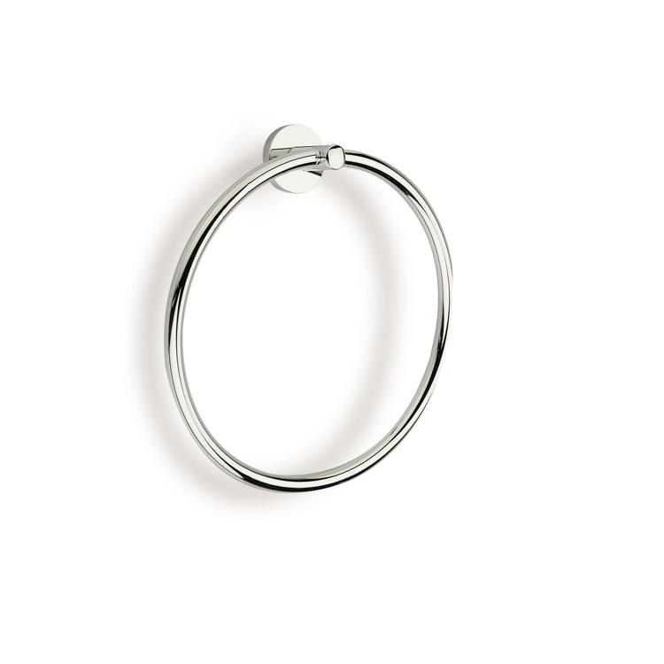 Nameeks ME07-08 StilHaus Round Chrome Towel Ring - Chrome