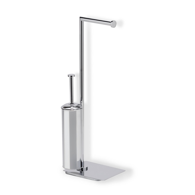 Nameeks ME20-08 StilHaus Chrome Free Standing 2-Function Bathroom Butler - Chrome