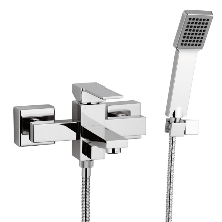 Nameeks Q02US Remer External Bath Mixer with Duplex Shower - Chrome