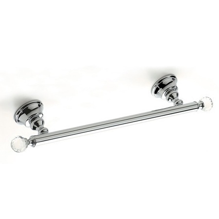 Nameeks SL06-08 StilHaus Brass 15 Inch Towel Bar with Crystals - Chrome