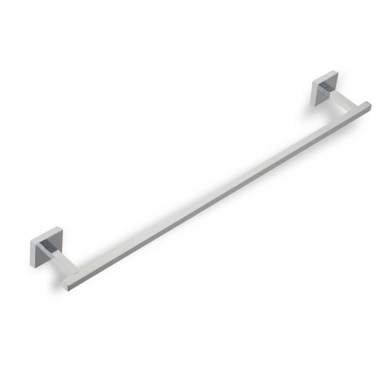 Nameeks U05-08 StilHaus Square 24 Inch Chrome Towel Bar - Chrome