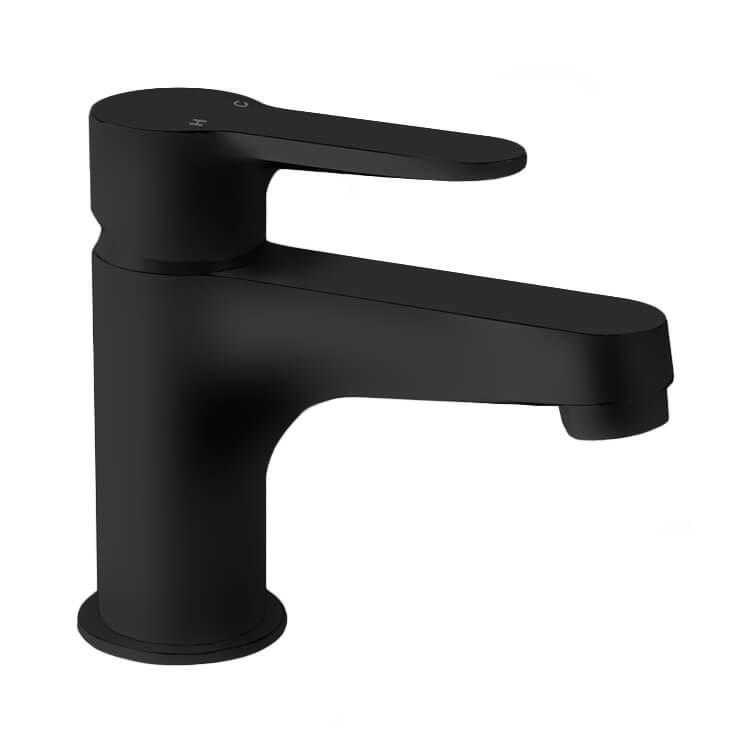 Nameeks W11SUSNL-NO Remer Matte Black Single Hole Bathroom Faucet - Matte Black