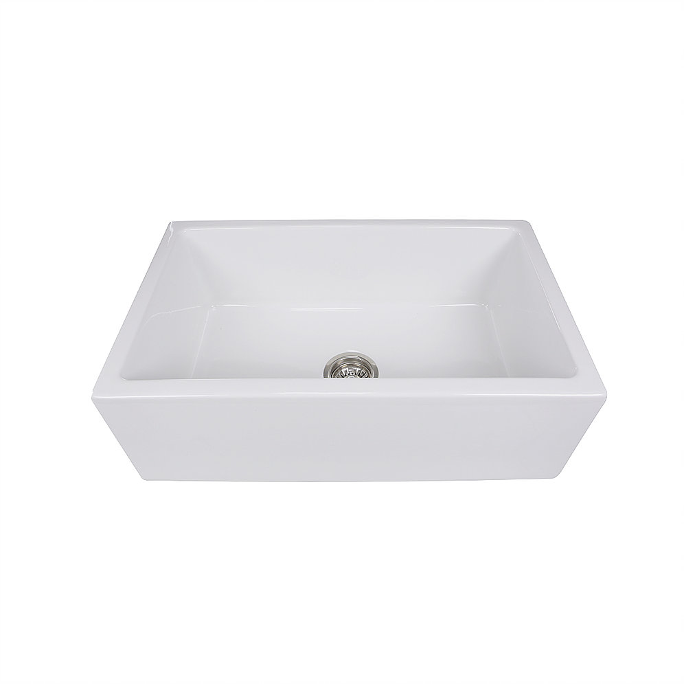 Nantucket Sinks Hyannis-30 30 Inch Italian Farmhouse Fireclay Sink Hyannis-30 - Click Image to Close