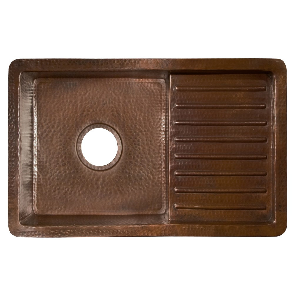 Native Trails CPS233 Cantina Pro Kitchen Sink - Antique Copper