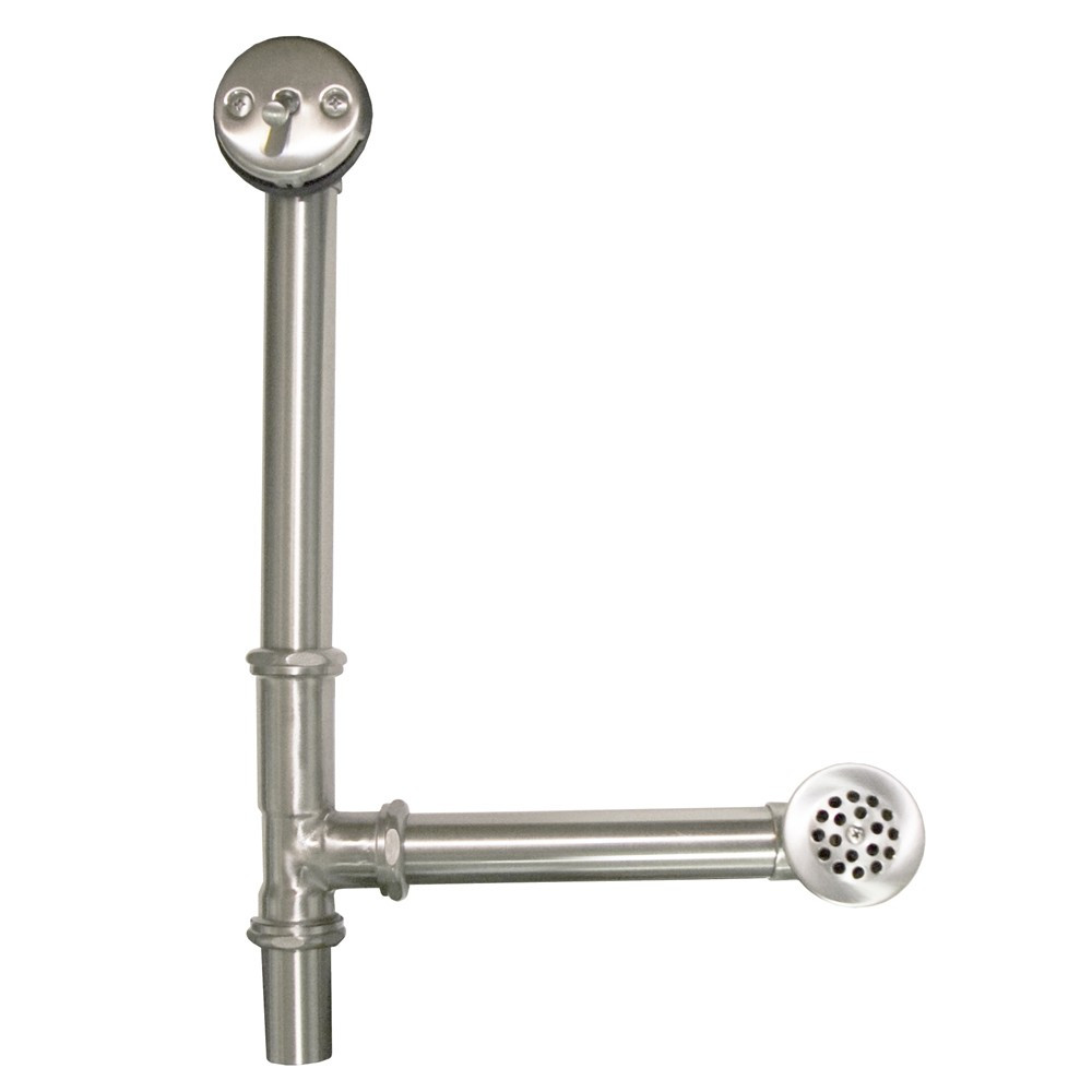 Native Trails DR280-BN Trip Lever Bath Waste & Overflow for Aurora Bathtubs - Brushed Nickel - Click Image to Close