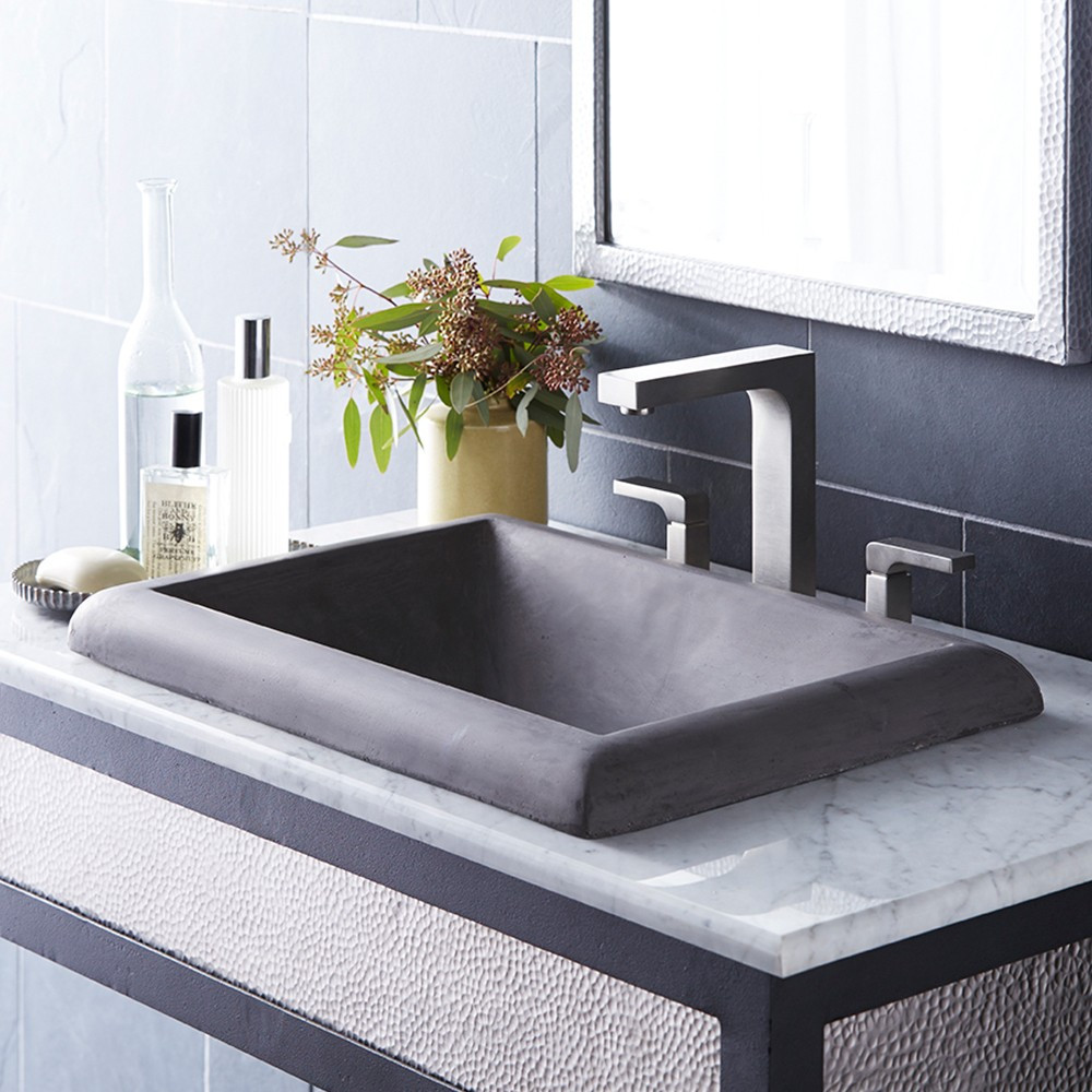 Native Trails NSL2216-S Montecito Bathroom Sink - Slate