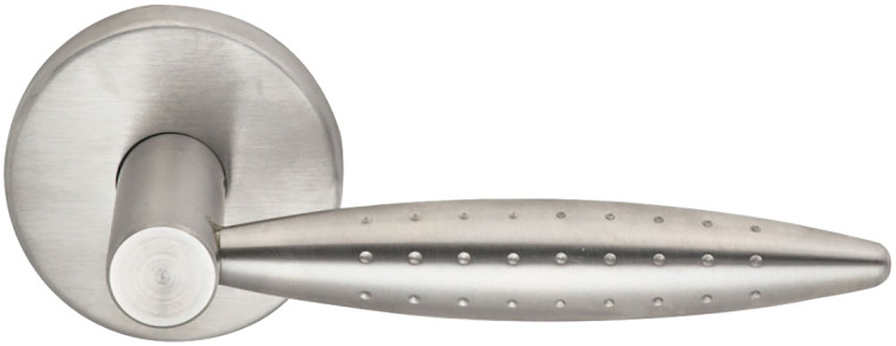 Omnia 29/00.PA32D Stainless Steel Passage Latchset US32D Door Lever - Satin Stainless Steel