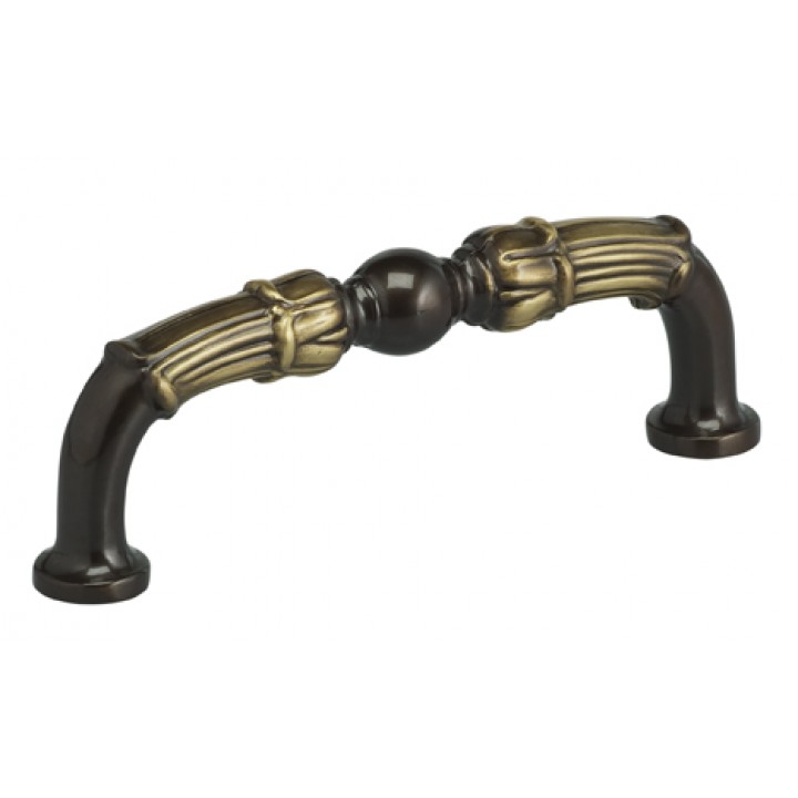 Omnia 7432/76 Cabinet Pull 3" CC - Shaded Bronze - Click Image to Close