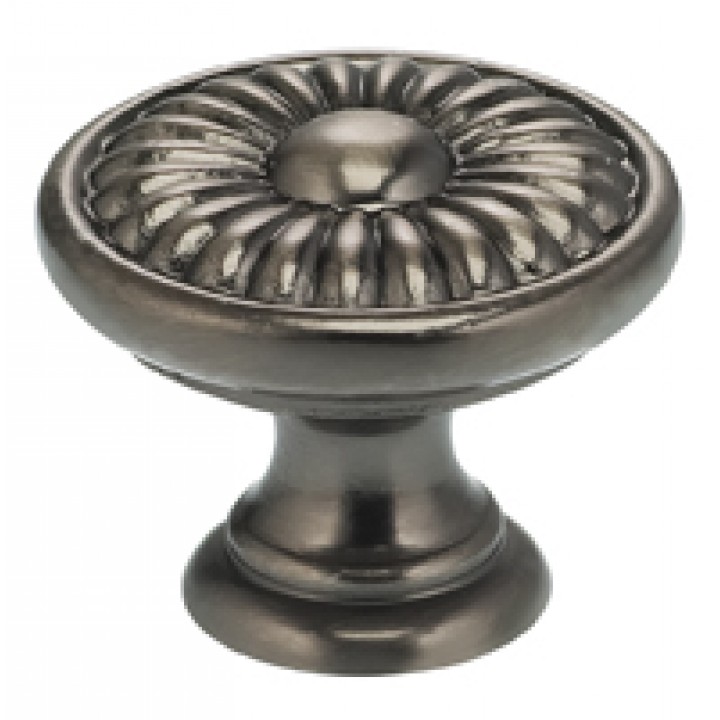 Omnia 7435/25 Cabinet Knob 1" dia - Pewter