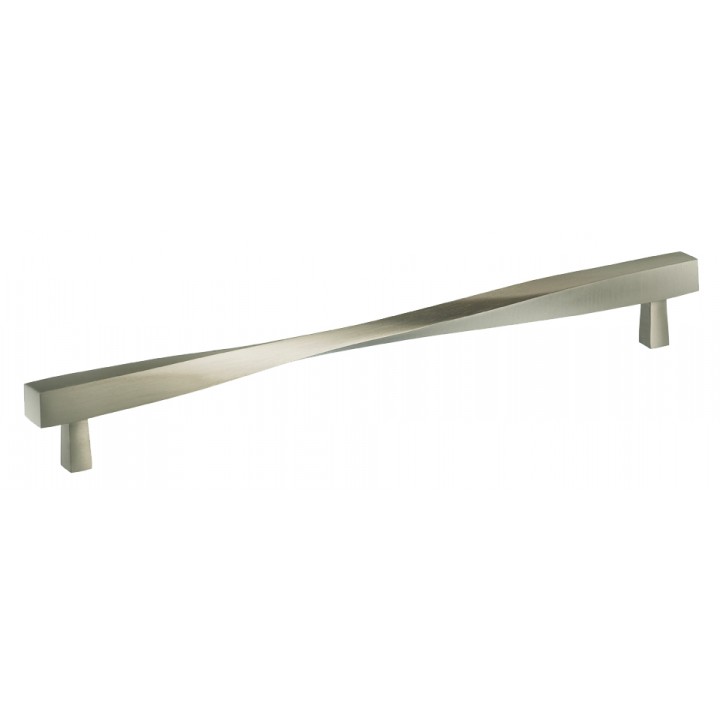 Omnia 9009/273 Cabinet Pull 10-3/4" CC - Satin Nickel Plated - Click Image to Close