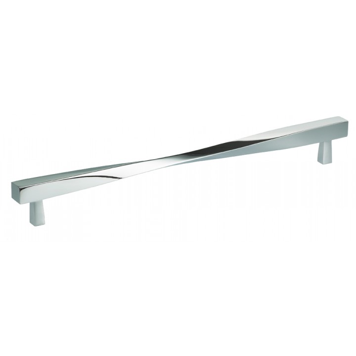 Omnia 9009/273 Cabinet Pull 10-3/4" CC - Polished Chrome Plated - Click Image to Close