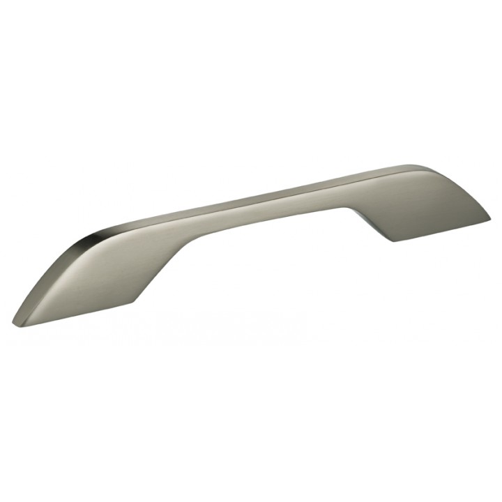 Omnia 9013/150 Cabinet Pull 6" CC - Satin Nickel Plated - Click Image to Close