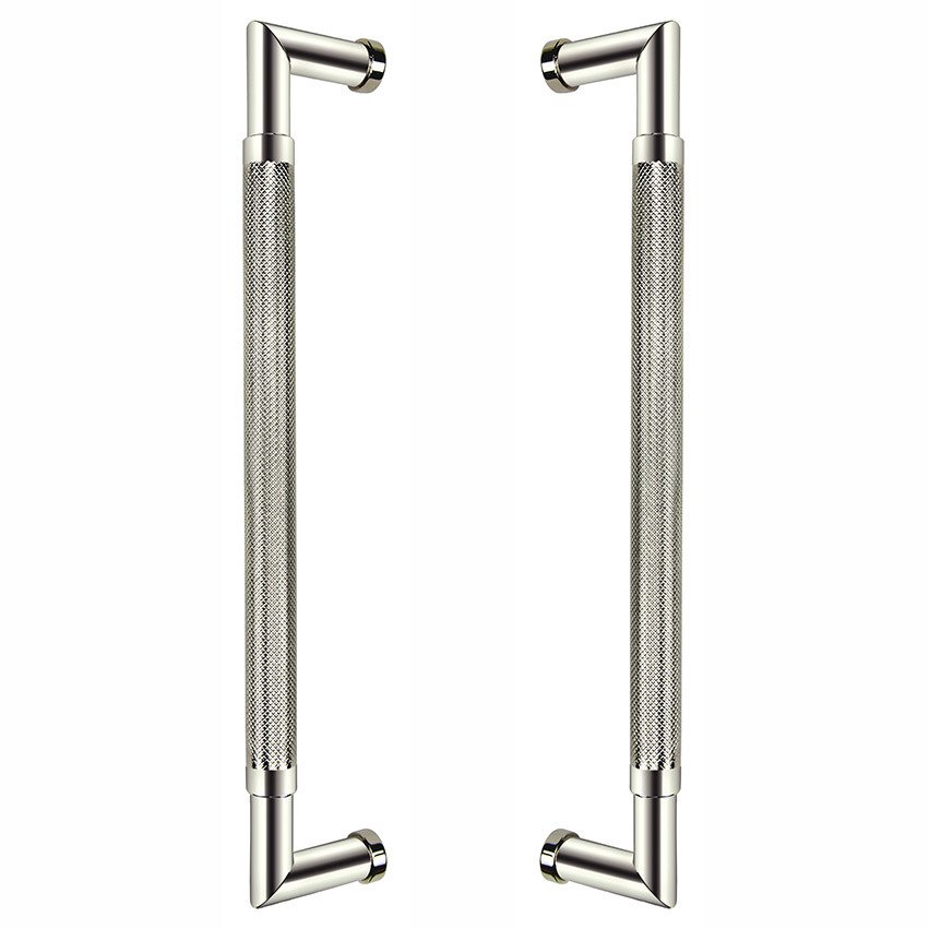 Omnia 9037P/305.15 Ultima III 12" CC Door Pull - Satin Nickel